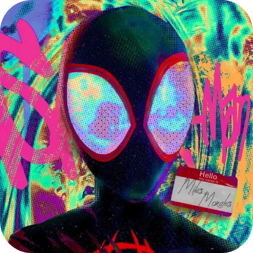 🔳 Стикер «Miles Morales» для Telegram
