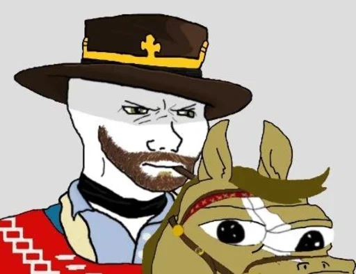 😠 Стикер «Military wojak» для Telegram