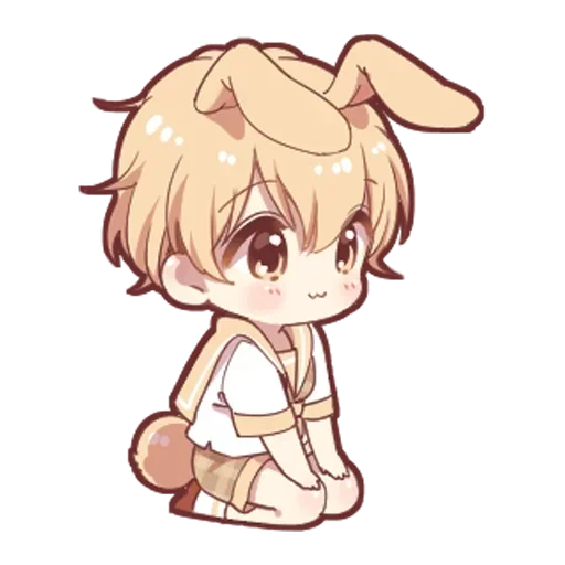 🌟 Стикер «Милый зайчик» для Telegram