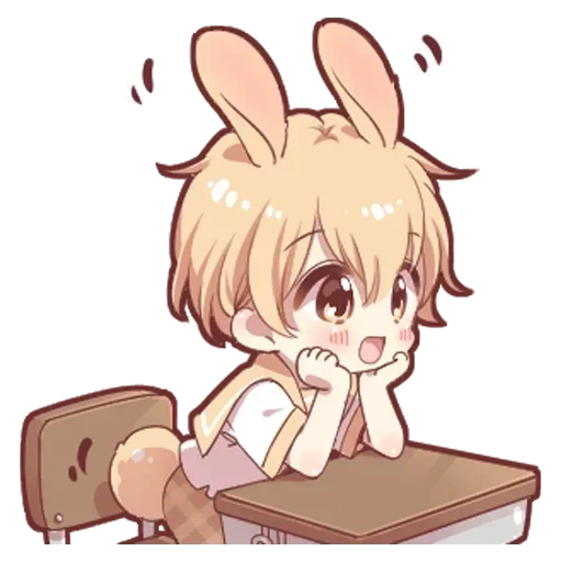 🌟 Стикер «Милый зайчик» для Telegram