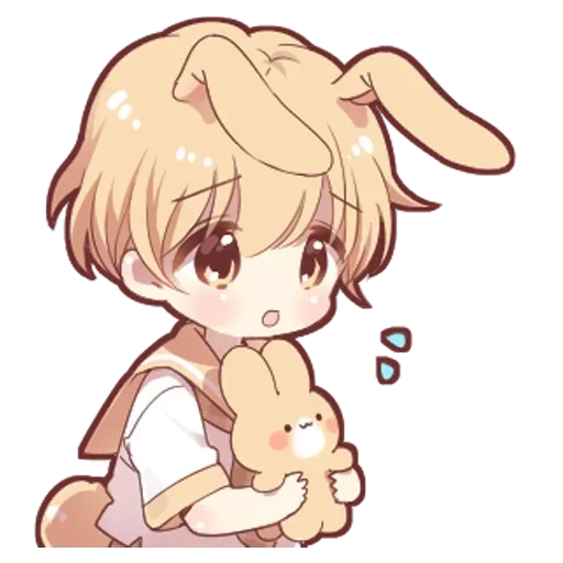 🌟 Стикер «Милый зайчик» для Telegram