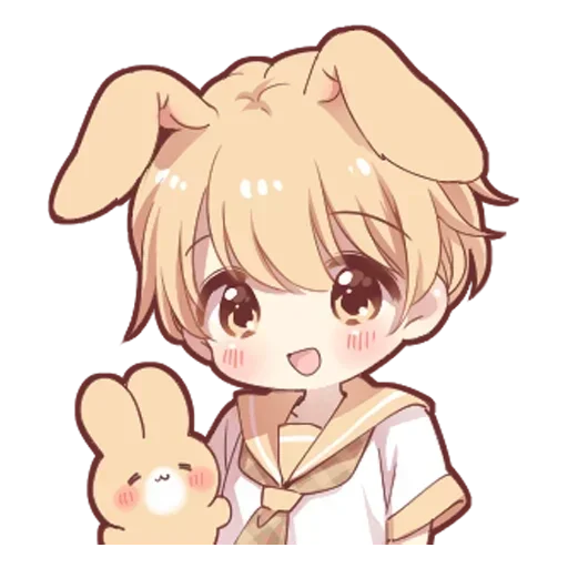 🌟 Стикер «Милый зайчик» для Telegram