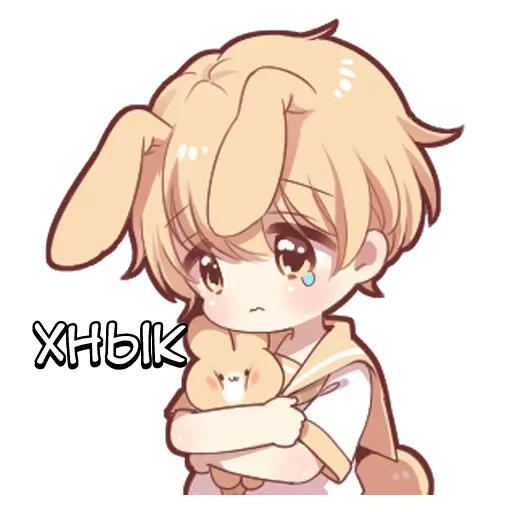🌟 Стикер «Милый зайчик» для Telegram