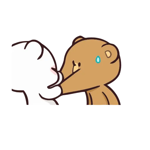 ☺️ Стикер «Milk and Mocha» для Telegram