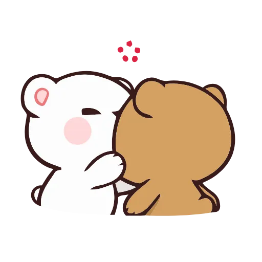 😘 Стикер «Milk and Mocha» для Telegram