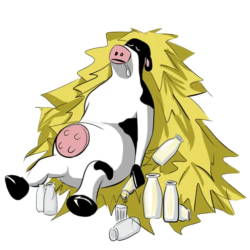 🐽 Стикер «MILK STICK1 7» для Telegram