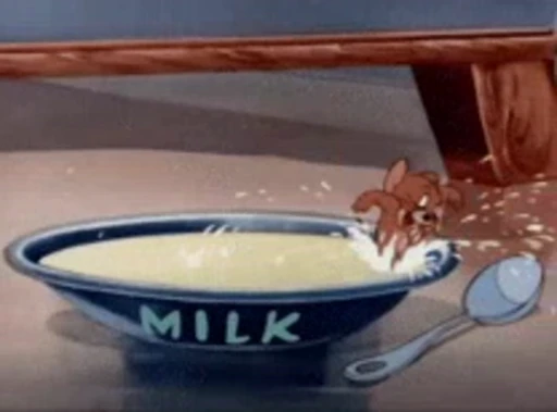 🥛 Стикер «Milk» для Telegram