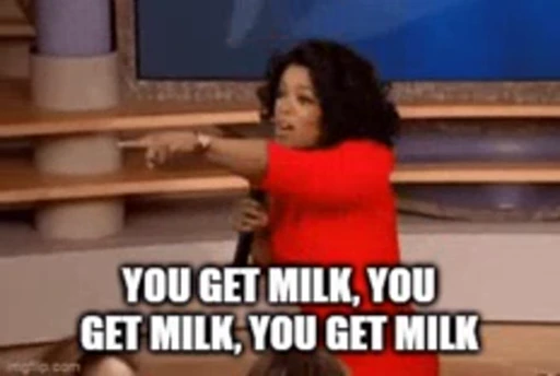 🥛 Стикер «Milk» для Telegram
