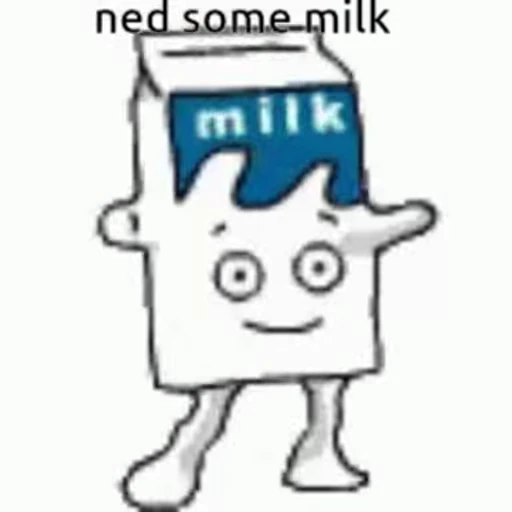 🥛 Стикер «Milk» для Telegram