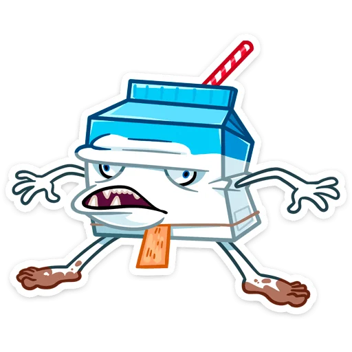 🤬 Стикер «Молочко» для Telegram