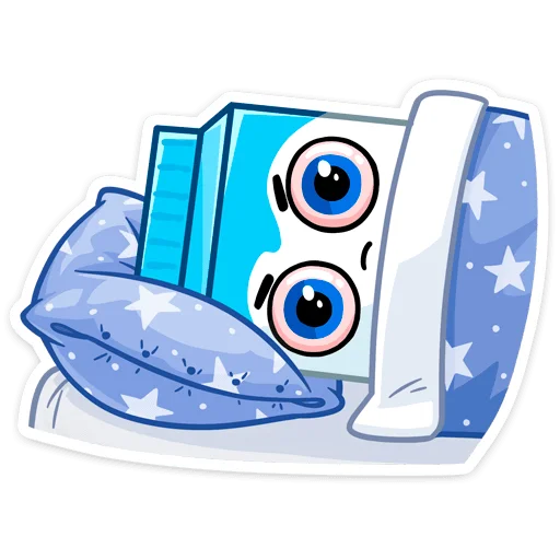 😴 Стикер «Молочко» для Telegram