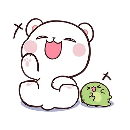 😆 Стикер «Milk And Mocha 2» для Telegram