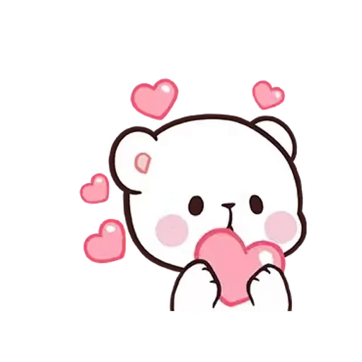 💋 Стикер «Milk And Mocha 2» для Telegram