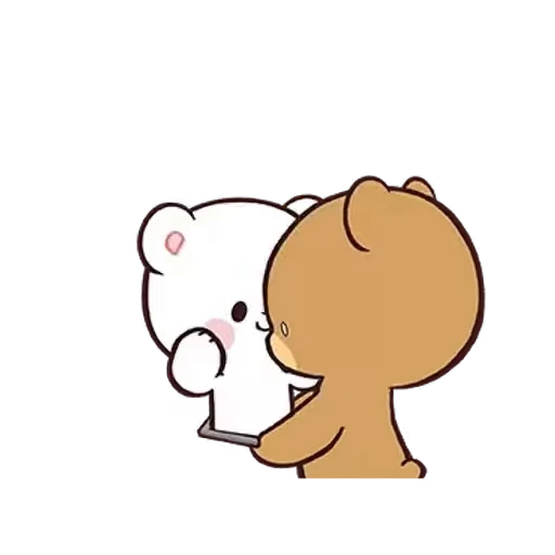 ❤️ Стикер «Milk And Mocha 2» для Telegram