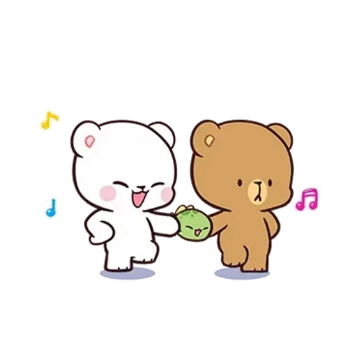 💃 Стикер «Milk And Mocha 2» для Telegram