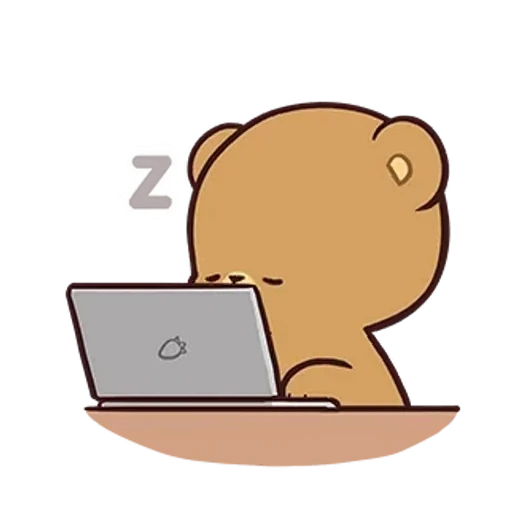 😴 Стикер «Milk And Mocha 2» для Telegram