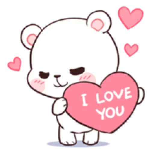 💖 Стикер «Milk and Mocha» для Telegram