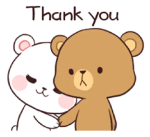 😊 Стикер «Milk and Mocha» для Telegram