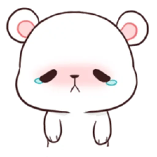 😢 Стикер «Milk and Mocha» для Telegram