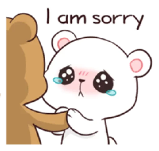 🥺 Стикер «Milk and Mocha» для Telegram