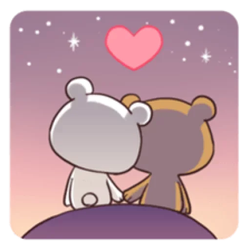 Стикерпак Milk and Mocha для Telegram