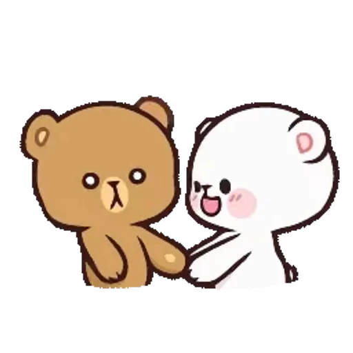 Стикерпак Milk And Mocha для Telegram
