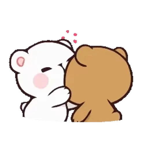 💋 Стикер «Milk And Mocha» для Telegram