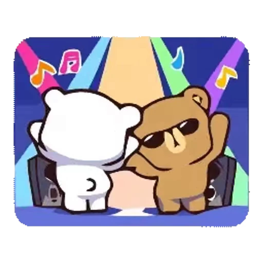 💃 Стикер «Milk And Mocha» для Telegram