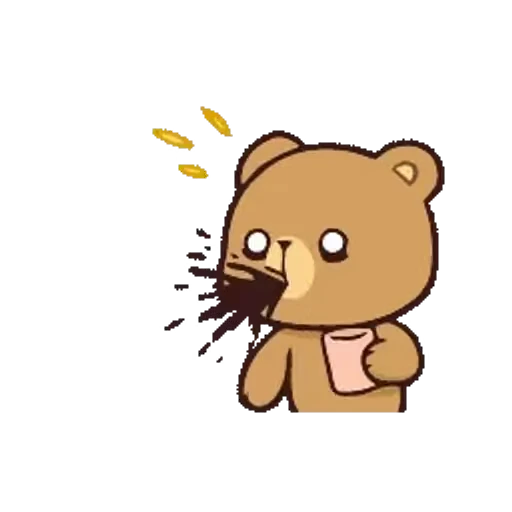 ☕️ Стикер «Milk And Mocha» для Telegram