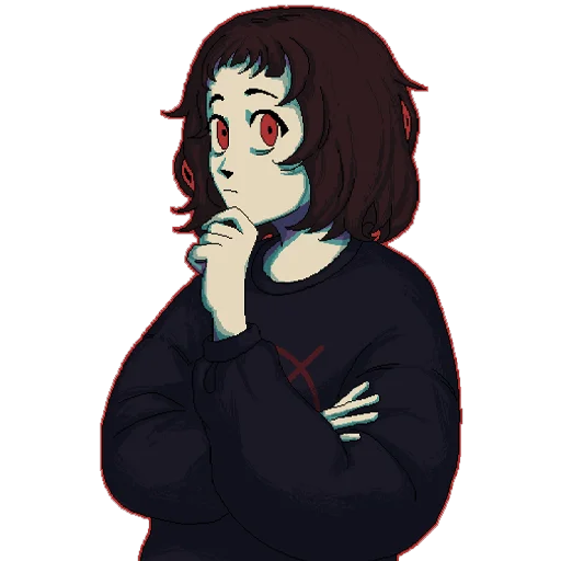 🥛 Стикер «Milk chan» для Telegram