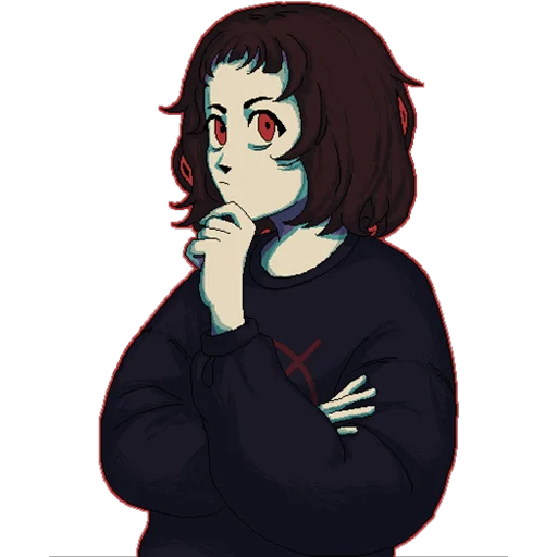 🥛 Стикер «Milk chan» для Telegram