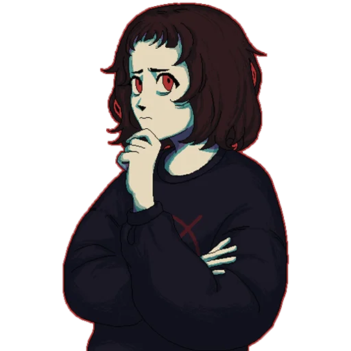 🥛 Стикер «Milk chan» для Telegram