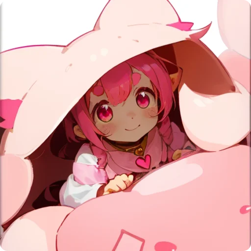 💋 Стикер «Milka chan» для Telegram