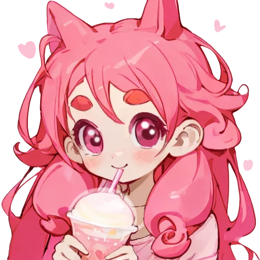 Стикерпак Milka chan для Telegram