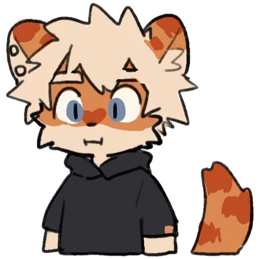 🙄 Стикер «Milky tiger baby» для Telegram