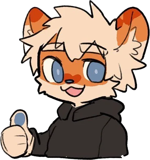 Стикерпак Milky tiger baby для Telegram