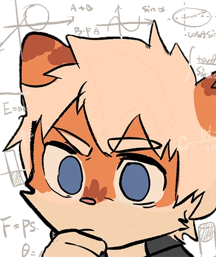 🤔 Стикер «Milky tiger baby» для Telegram