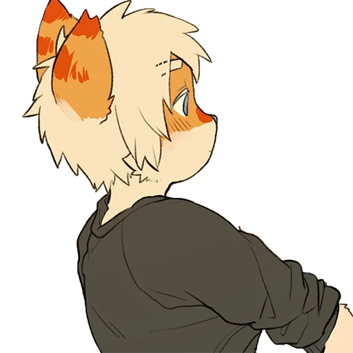😶 Стикер «Milky tiger baby» для Telegram