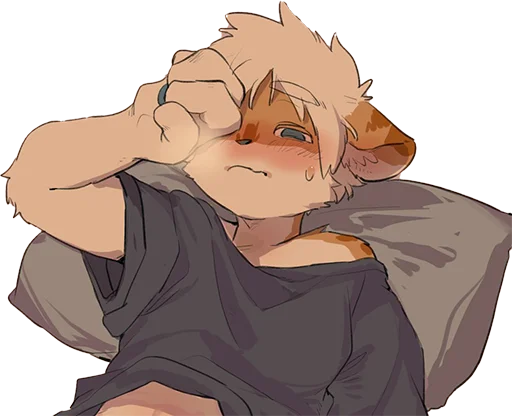😏 Стикер «Milky tiger baby» для Telegram