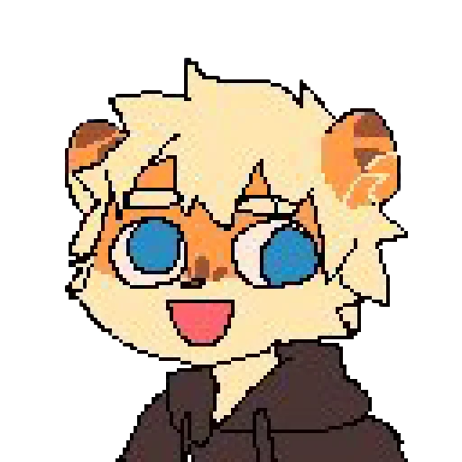 🤪 Стикер «Milky tiger baby» для Telegram