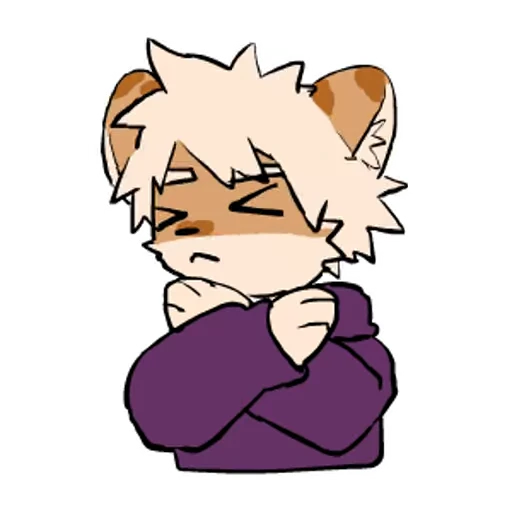 👋 Стикер «Milky Tiger» для Telegram
