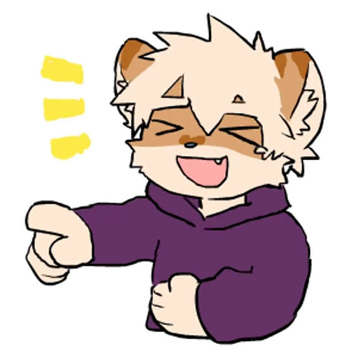 😂 Стикер «Milky Tiger» для Telegram
