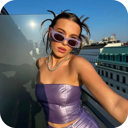 😎 Стикер «Милли Бобби Браун» для Telegram