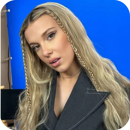 💇 Стикер «Милли Бобби Браун» для Telegram