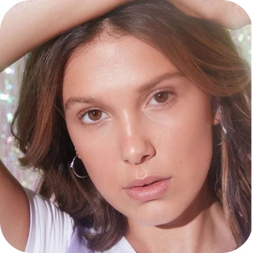 ❤ Стикер «Милли Бобби Браун» для Telegram