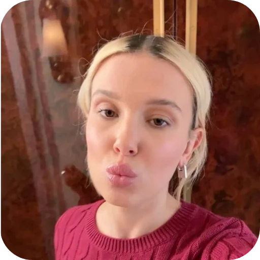 🤲 Стикер «Милли Бобби Браун» для Telegram