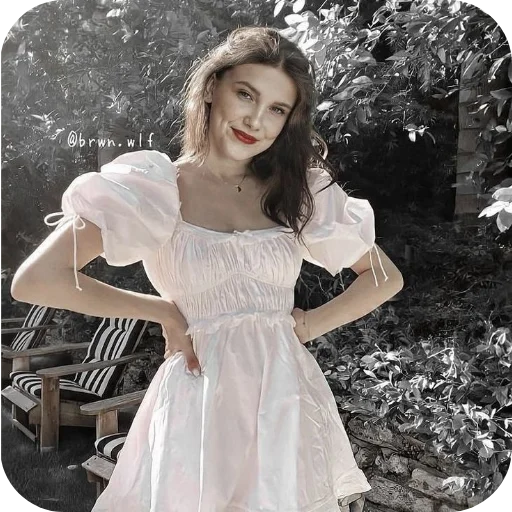 👗 Стикер «Милли Бобби Браун» для Telegram
