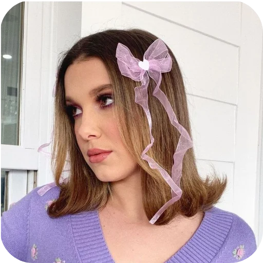 💇 Стикер «Милли Бобби Браун» для Telegram