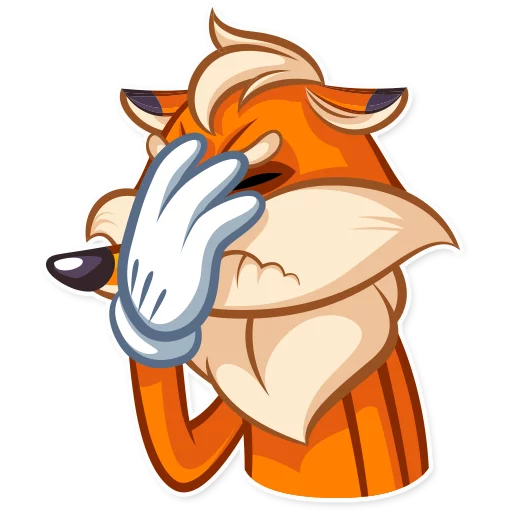 😓 Стикер «Millionaire Fox» для Telegram