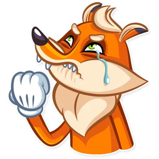 😪 Стикер «Millionaire Fox» для Telegram